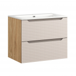 M&ouml;&ouml;blikomplekt LUXOR BEIGE 70 cm + SKY valamu, beež