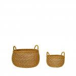 Korvide komplekt Solar 2tk, naturaalne/oranž