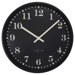 Seinakell DICKENS 30 cm, must/valge