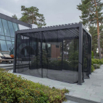 Kardinad MIRADOR 3x4m, must