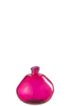Vaas BUBBLE klaasist, roosa