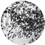 Seinakell FRAGMENTS 80 cm vaikne, kroom