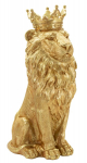 Dekoratsioon KING LION 30x42x74 cm, kuld