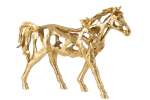 Dekoratiivkuju HORSE suur, kuldne