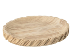 Dekoratiivne kandik CARVED, naturaalne