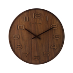 Seinakell WOOD 35 cm, pruun/must