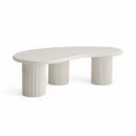 Diivanilaud WAVE 130x70 cm, valge