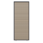 Reguleeritav horisontaalne ribapaneel ELEGANCE/DELUXE/FUSION 1m, naturaalne