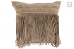 Dekoratiivpadi TASSELS, hallikaspruun