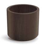 Lillepott TUBLA ROUND, corten steel