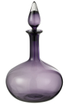 Vaas BOTTLE klaasist korgiga, lilla