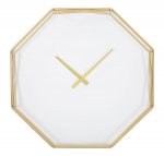 Seinakell GOLDY kaheksanurga kujuga 56x56x6,5cm, kuldne