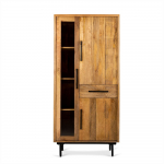 Vitriinkapp JAYDEN 85 CM, naturaalne