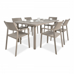 Aiam&ouml;&ouml;bli komplekt TRILL/LIBECCIO 6-kohaline, taupe
