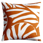 Padi SAVANNA 45x45cm, oranž/valge