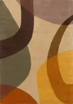 Villane vaip CORTE 160x230 cm, kollane