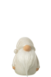 Dekoratsioon GNOME TEXTILE BEARD suur, hall
