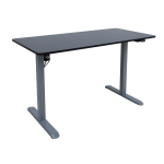 Reguleeritav laud HUMMEL START M1 120x60cm, must/h&otilde;behall
