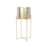 Lillepostament DEIA GOLD M 21,5x20,5x47cm, kuldne