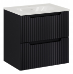 Komplekt NOVA BLACK 60 cm + SKY valamu, matt must