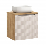 M&ouml;&ouml;blikomplekt LUXOR 60 cm + NIKA kraanikauss, beež