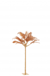 Kunstpuu TREE FEATHERS H120cm, kollane/kuldne