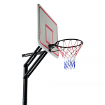 Korvpallikomplekt PROFI reguleeritav 305 cm, valge