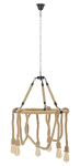 Rippvalgusti ROPE &Oslash; 64x90, pruun/must
