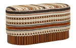 Esikupink ETHNIC 82x40x40cm, mitmev&auml;rviline