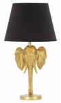 Laualamp ELEPHANT &Oslash; 32x59 cm, must/kuldne
