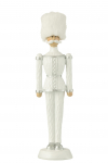 Dekoratsioon NUTCRACKER suur, valge