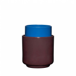 Lillepottide komplekt DEUX 2tk, bordoo/sinine