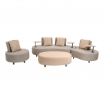 Lounge komplekt CALIDAD, antratsiit/beež