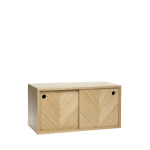 Riiul HERRINGBONE, looduslik