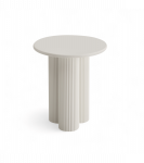 Diivanilaud FLOW &oslash;50 cm, valge
