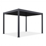 Pergola GUTROOF ELEGANCE elektriline LED 3x4m, antratsiit