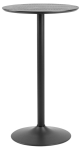 Baarilaud IBIZA &Oslash; 60 cm, must
