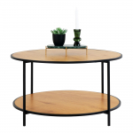 Diivanilaud VITA &oslash;80x45 cm, looduslik