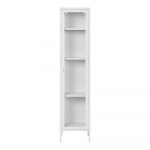 Vitriinkapp BRISBANE 40x35x180cm, valge