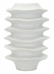 Vaas WAVY BAND &Oslash;25,5x37 cm, valge