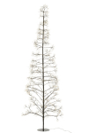 LED-valgustusega kunstpuu TREE H300cm, must