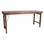 S&ouml;&ouml;gilaud VINTAGE kokkupandav 173x60x76 cm, pruun