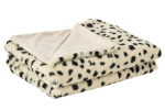 Pleed DALMATIAN 130x180 cm, valge/must