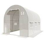 Kilekasvuhoone CULTIVO 2&times;3&times;2m, 6 m&sup2;, valge