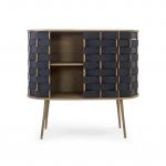 Puhvetkapp FELT, naturaalne/tumehall