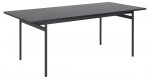 S&ouml;&ouml;gilaud ANGUS 200x90x74 cm, tuhk must