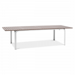 Aialaud ALLORO 210-280cm pikendatav, valge/taupe