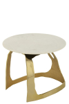 Abilaud THOMAS 50,8cm, kuldne/valge
