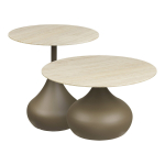 Diivanilaud PIENZA 2tk, khaki