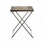 Aialaud FACTORY kokkupandav 60x60x76 cm, pruun